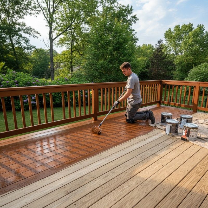 Deck Staining